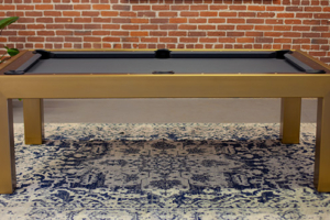 Dirty Brass Parsons Pool Table