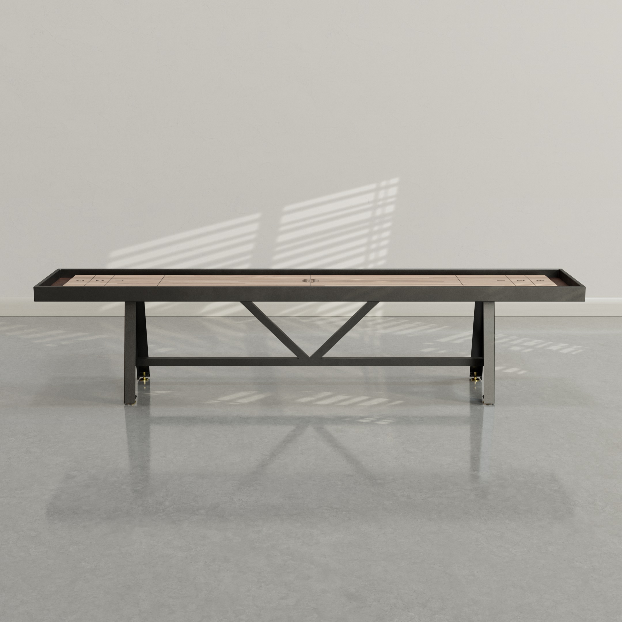 District Mills A-Frame Shuffleboard Table
