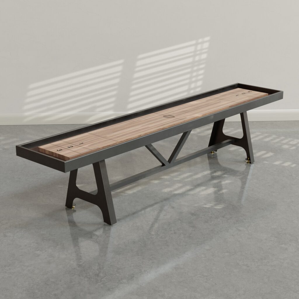 District Mills A-Frame Shuffleboard Table