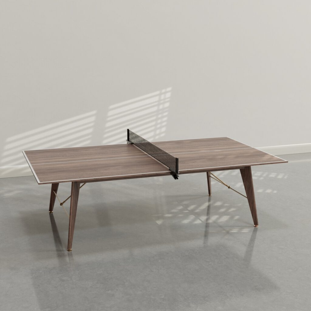District Mills Wood Featherlight Ping-Pong Table