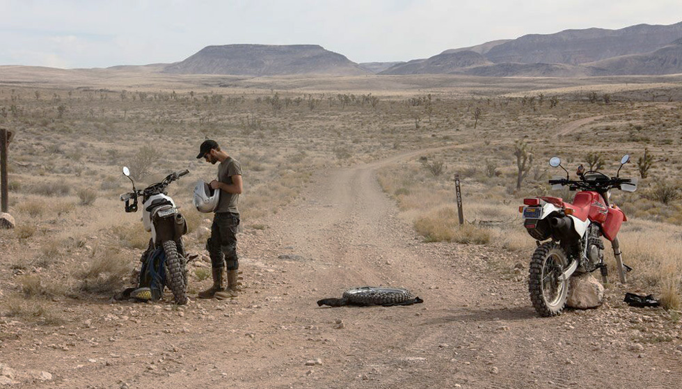 Dirtbiking in the Arizona